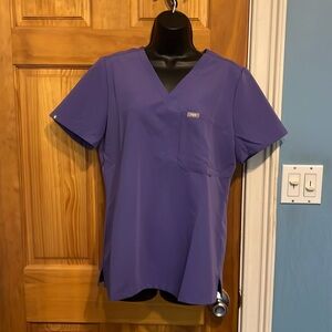 Figs Amethyst Catarina Scrub Top!
